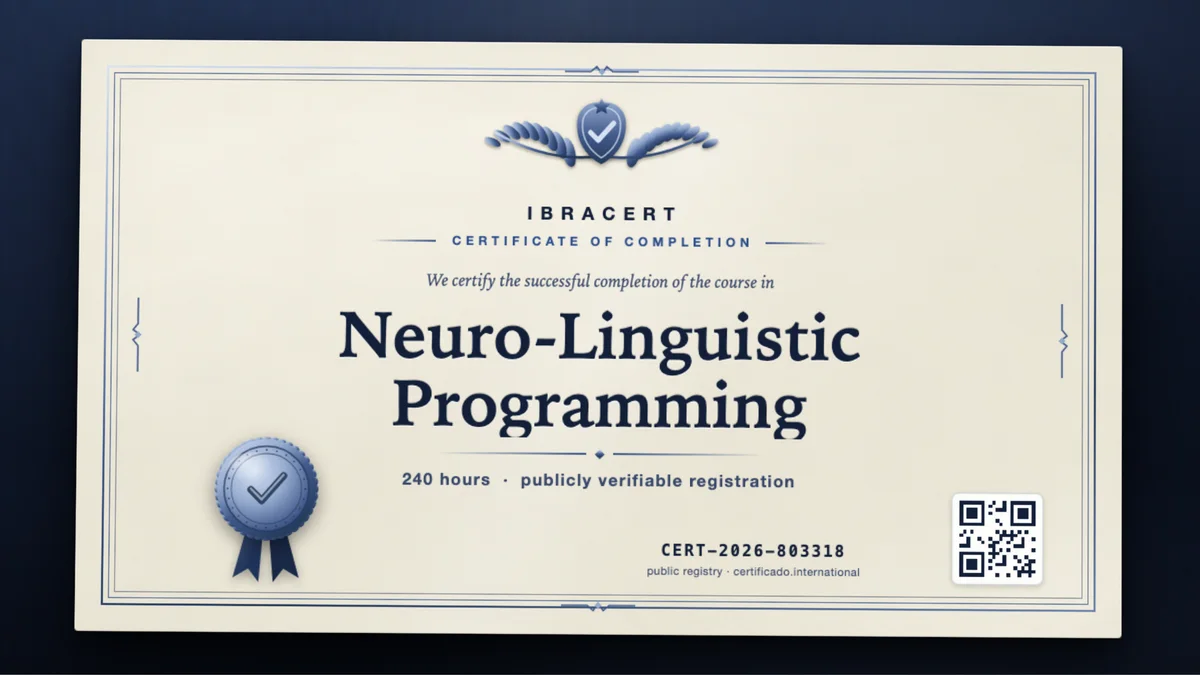 Cover of the Neuro-Linguistic Programming course