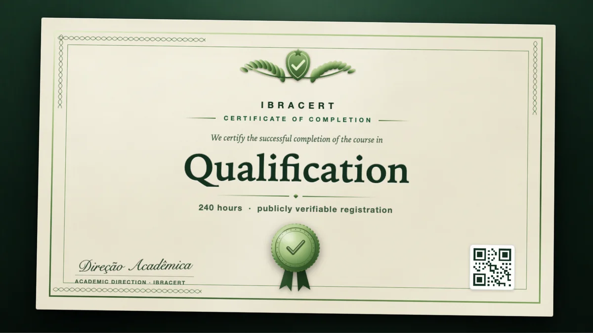 Cover of the Qualification course