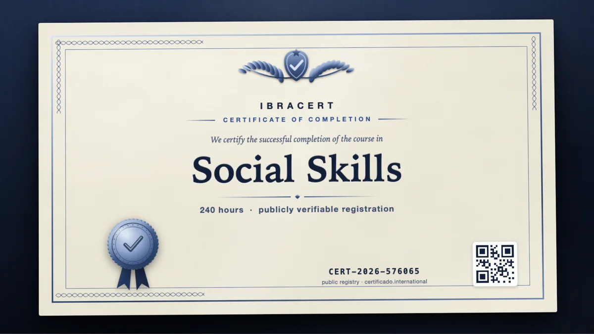 Cover of the Social Skills course