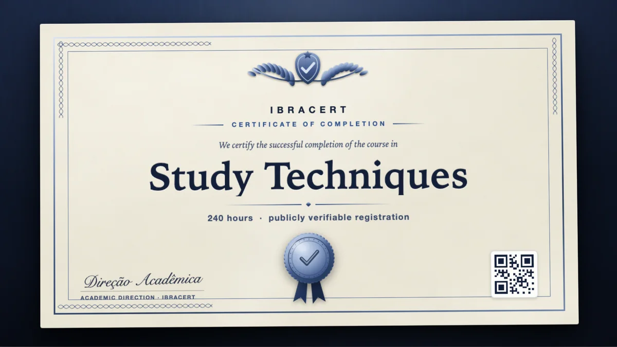Cover of the Study Techniques course