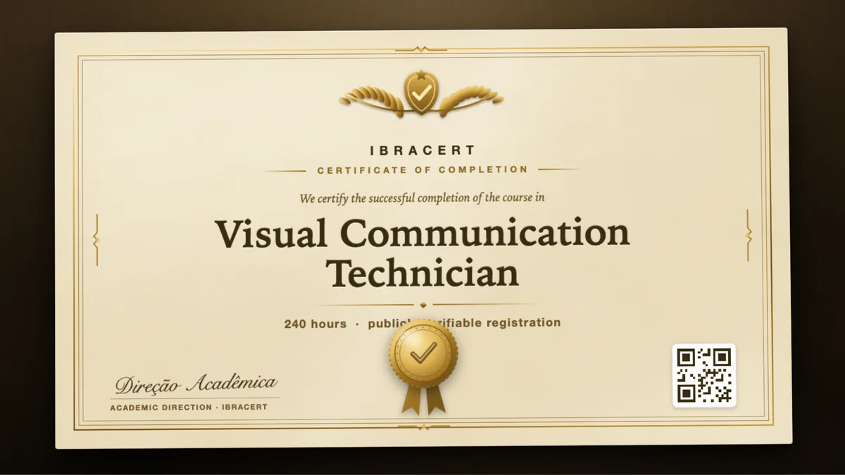 Cover of the Visual Communication Technician course