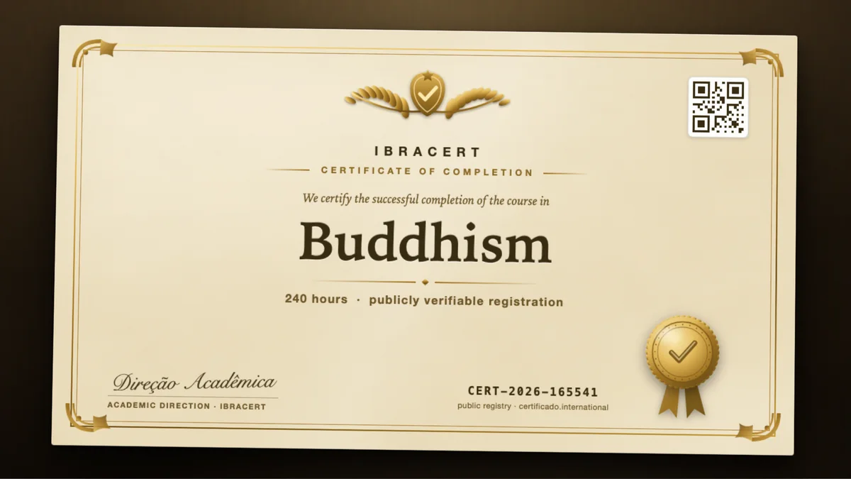 Cover of the Buddhism course