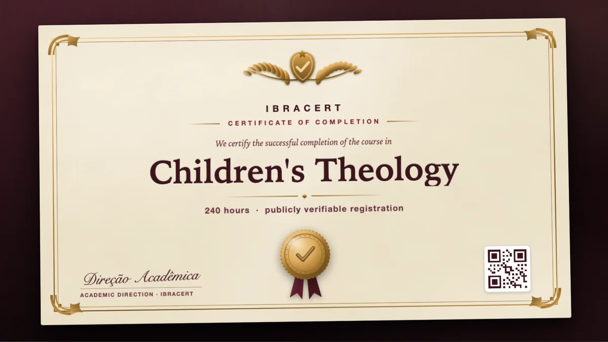 Cover of the Children's Theology course