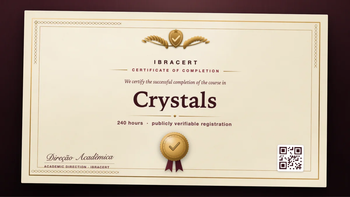 Cover of the Crystals course