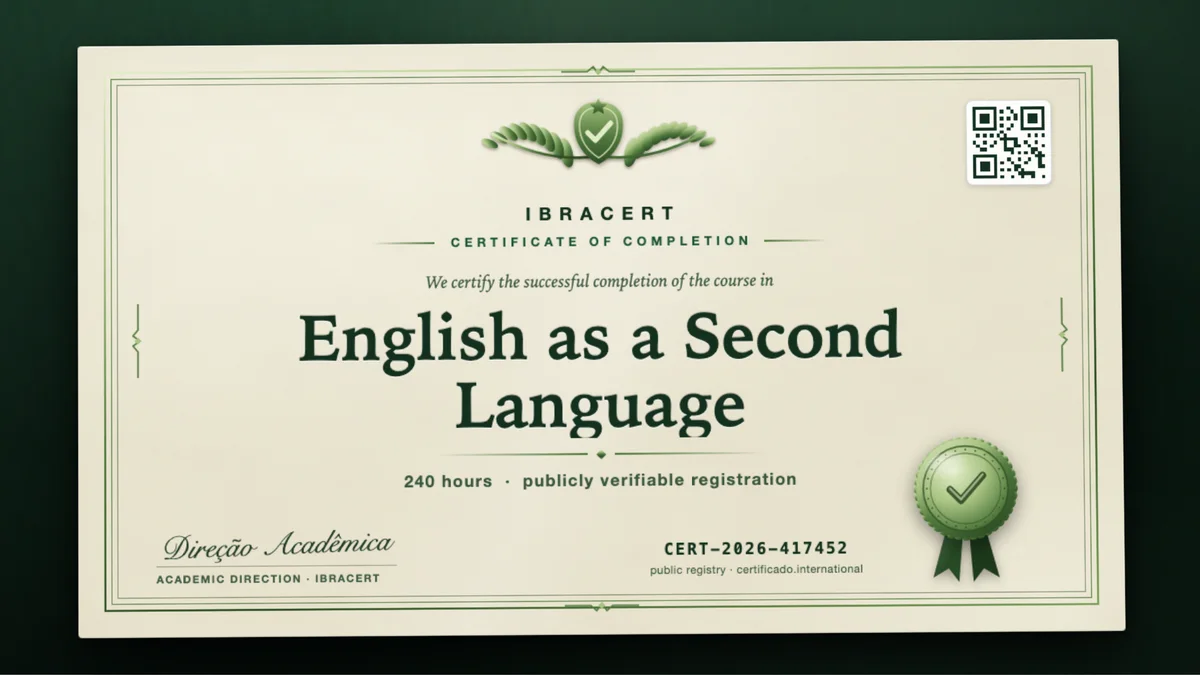 Cover of the English as a Second Language course