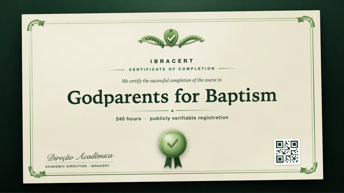 Cover of the Godparents for Baptism course