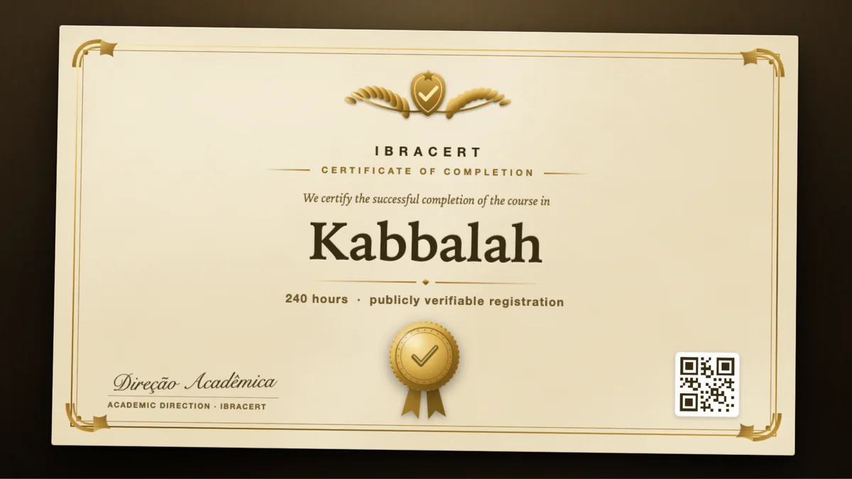Cover of the Kabbalah course