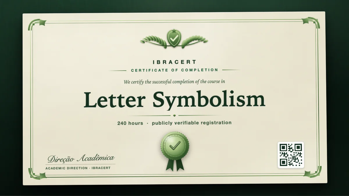 Cover of the Letter Symbolism course