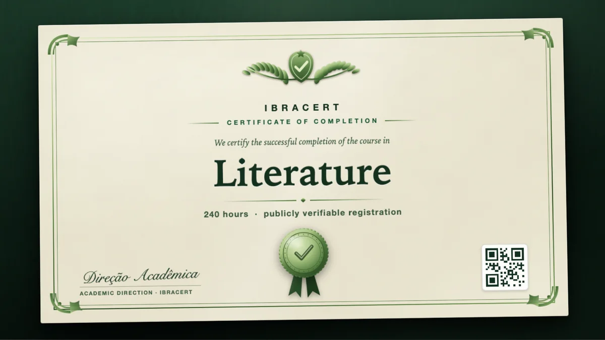 Cover of the Literature course
