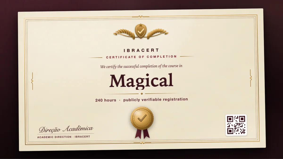 Cover of the Magical course