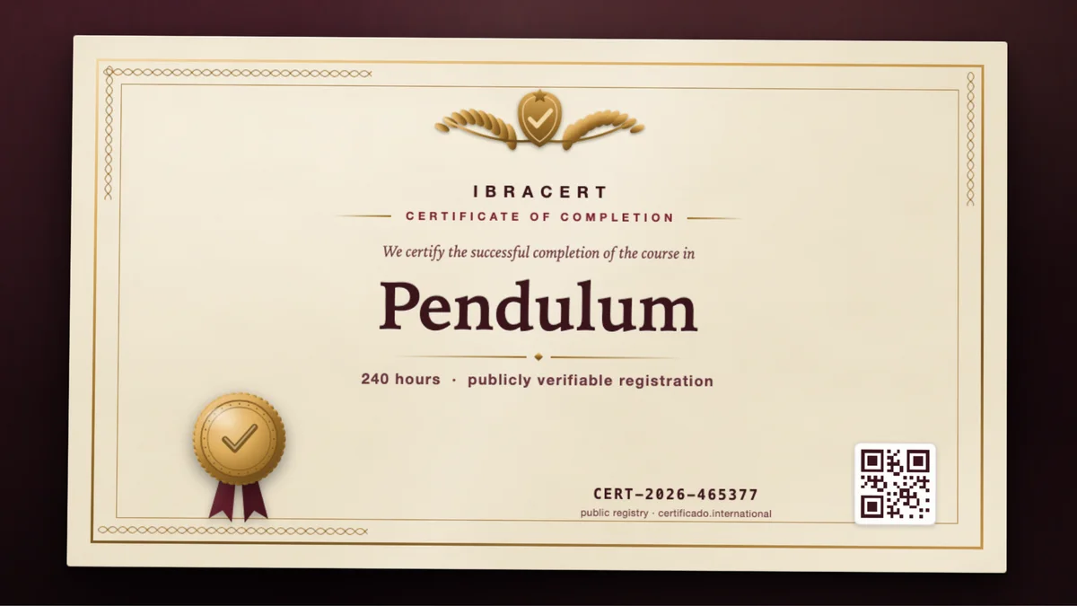 Cover of the Pendulum course