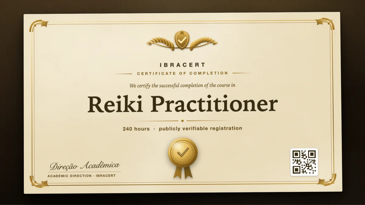 Cover of the Reiki Practitioner course
