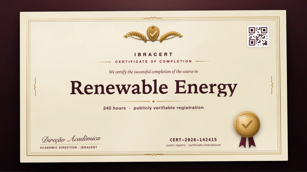 Cover of the Renewable Energy course