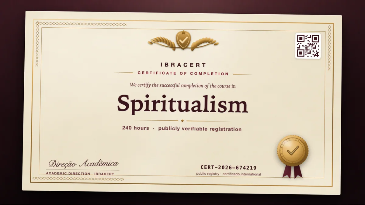 Cover of the Spiritualism course