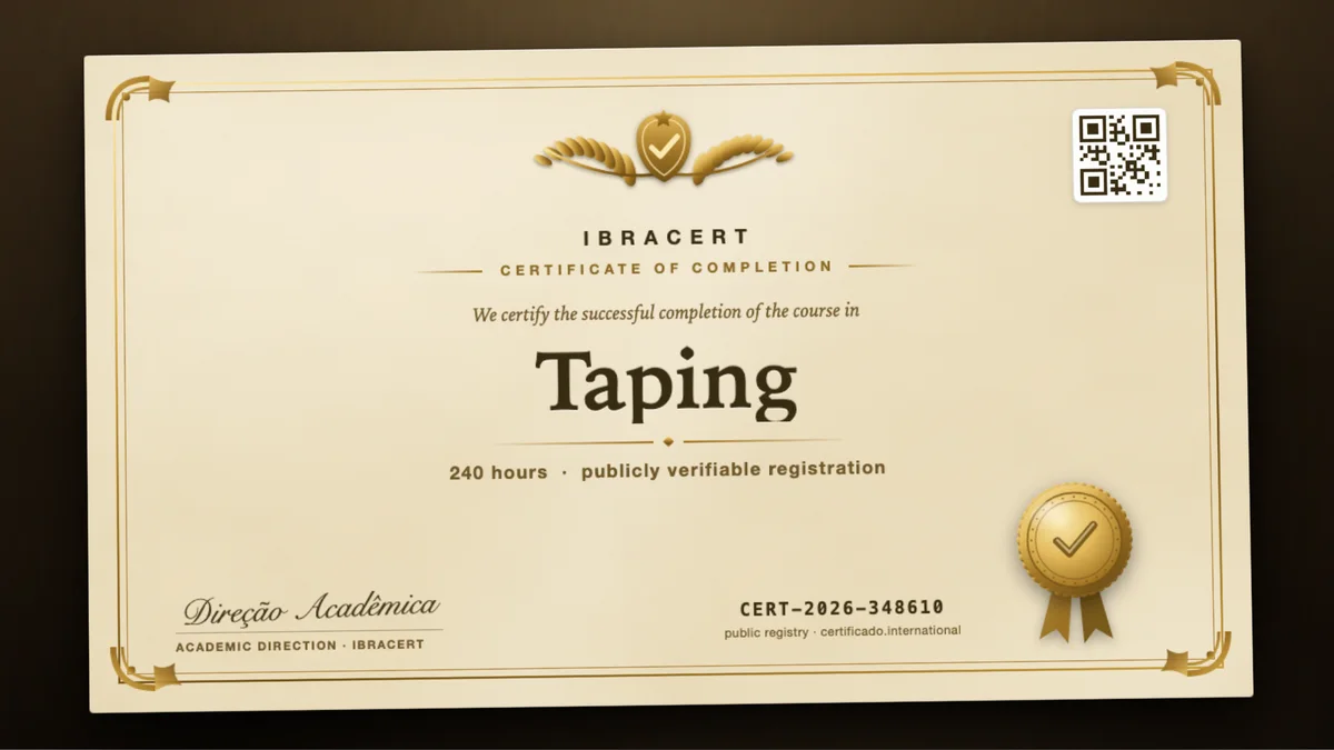 Cover of the Taping course