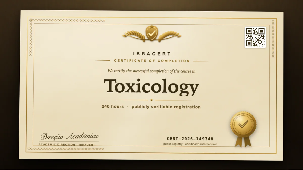 Cover of the Toxicology course