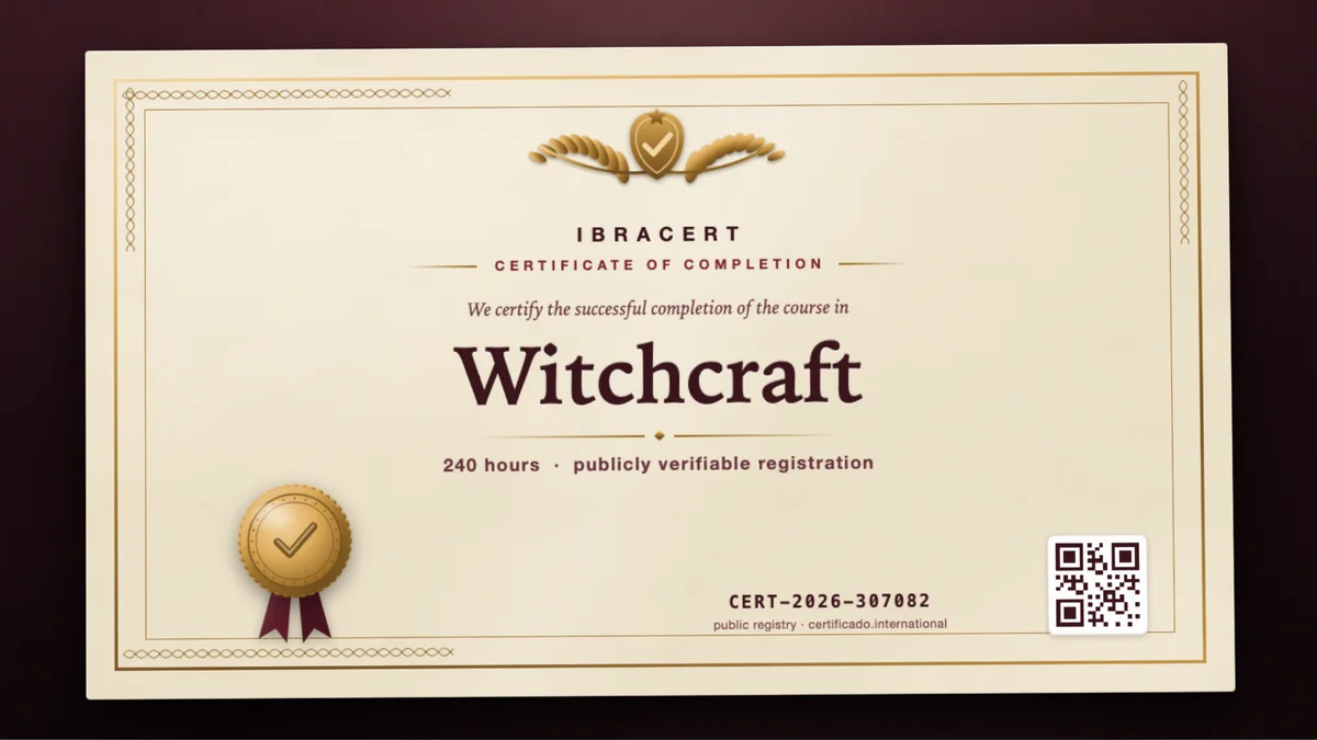 Cover of the Witchcraft course