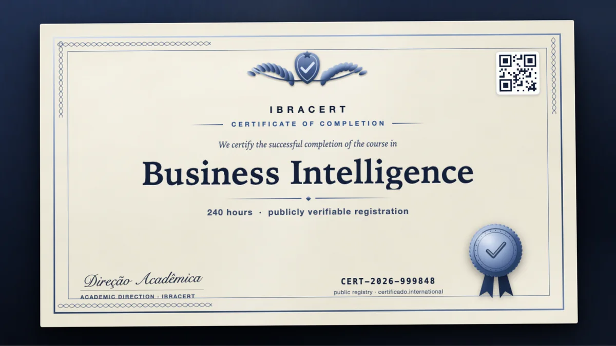 Cover of the Business Intelligence course