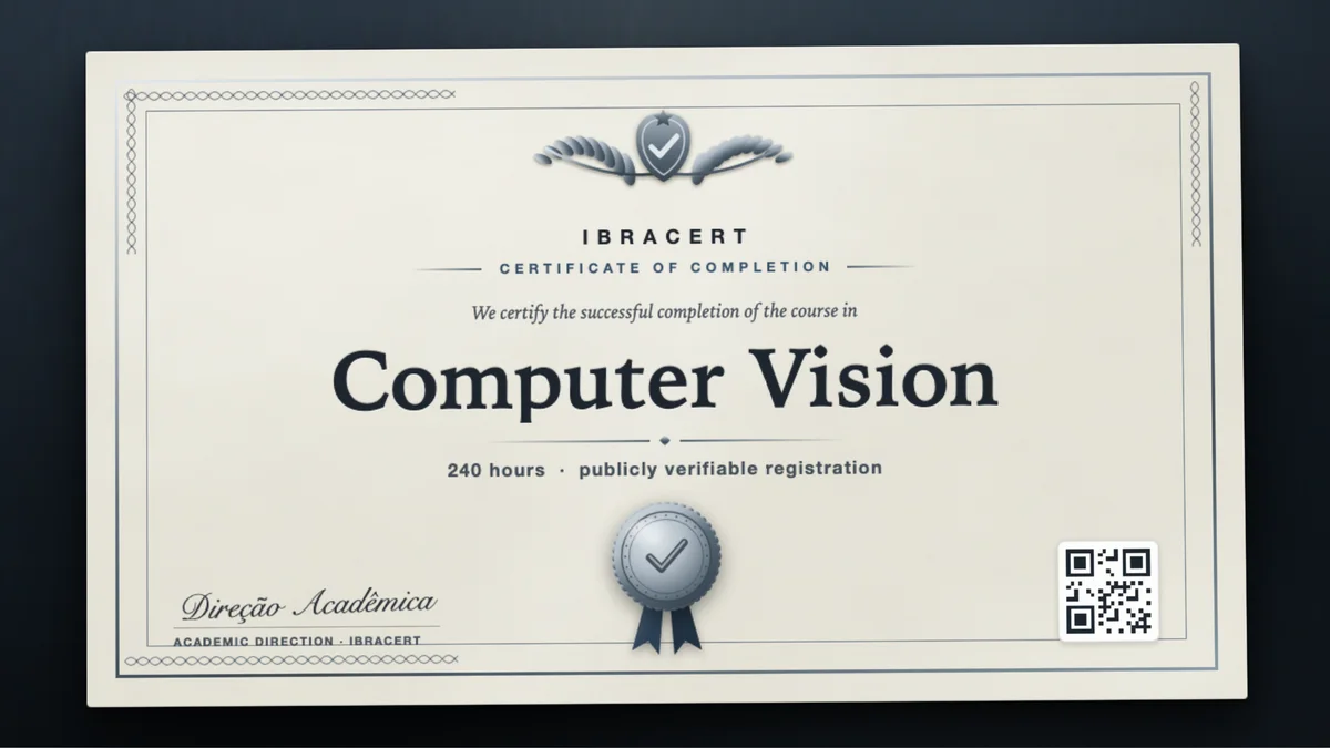 Cover of the Computer Vision course