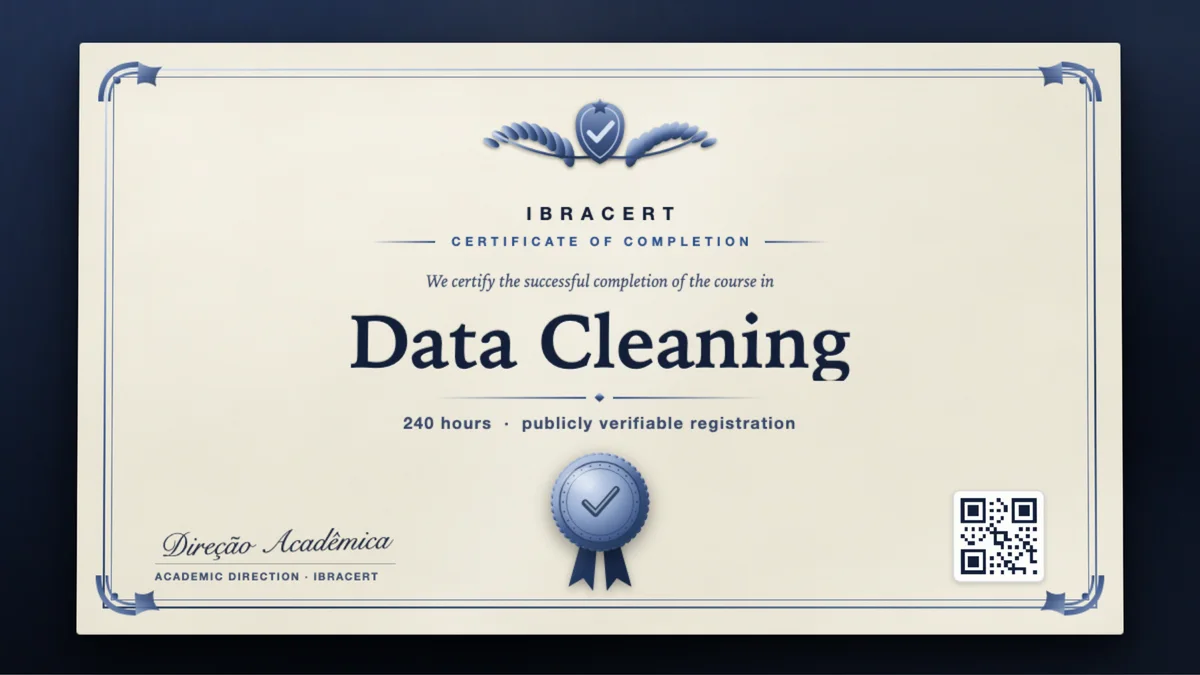 Cover of the Data Cleaning course