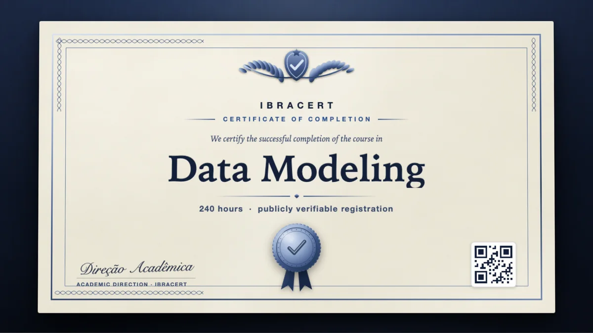 Cover of the Data Modeling course