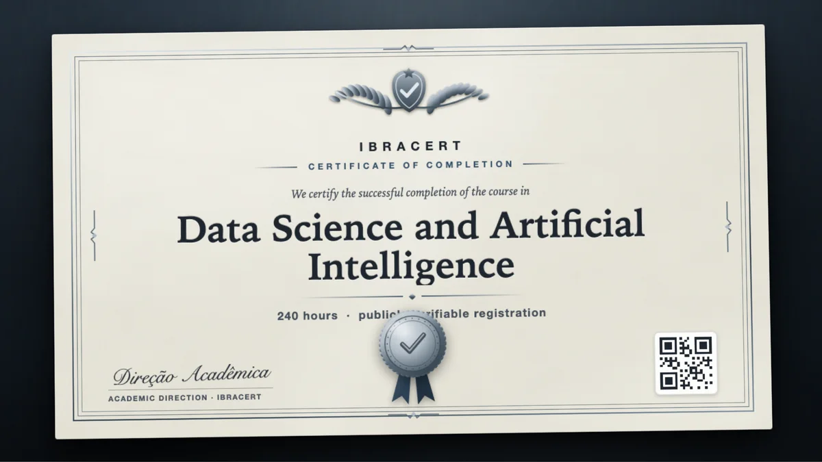 Cover of the Data Science and Artificial Intelligence course