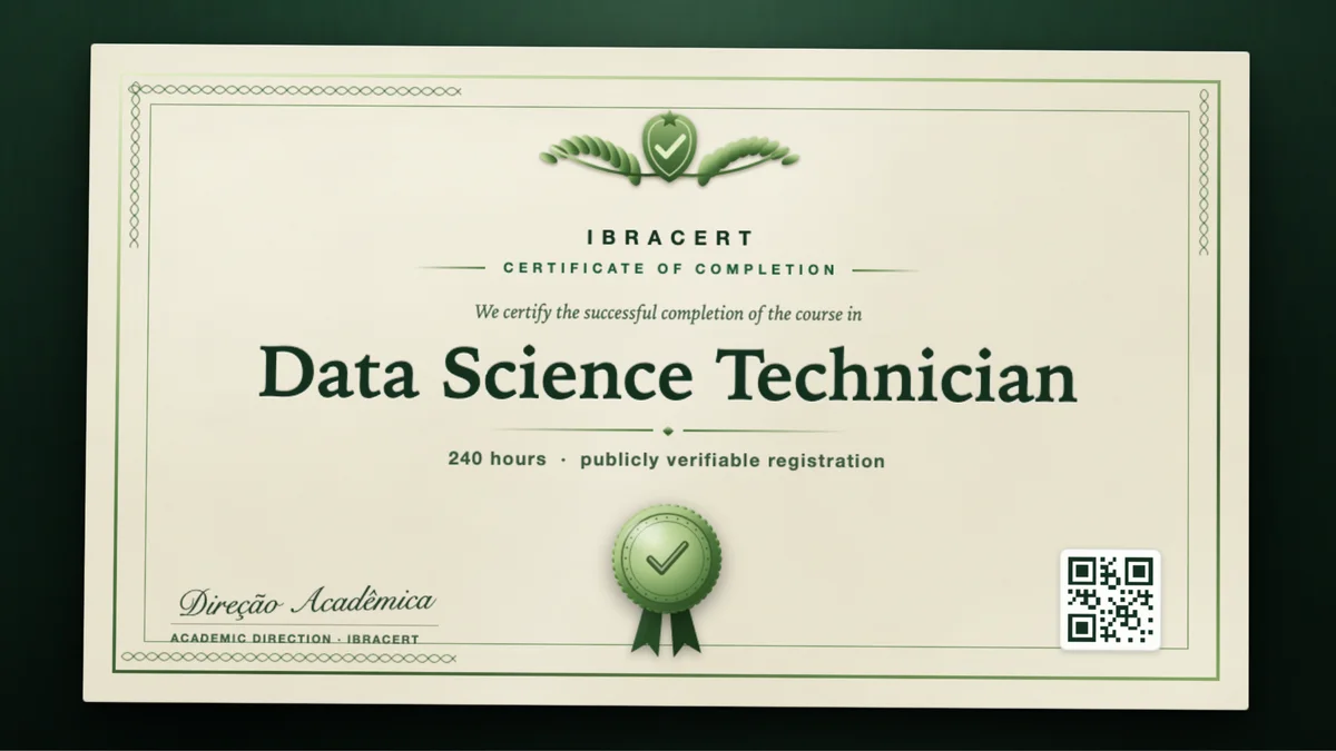 Cover of the Data Science Technician course