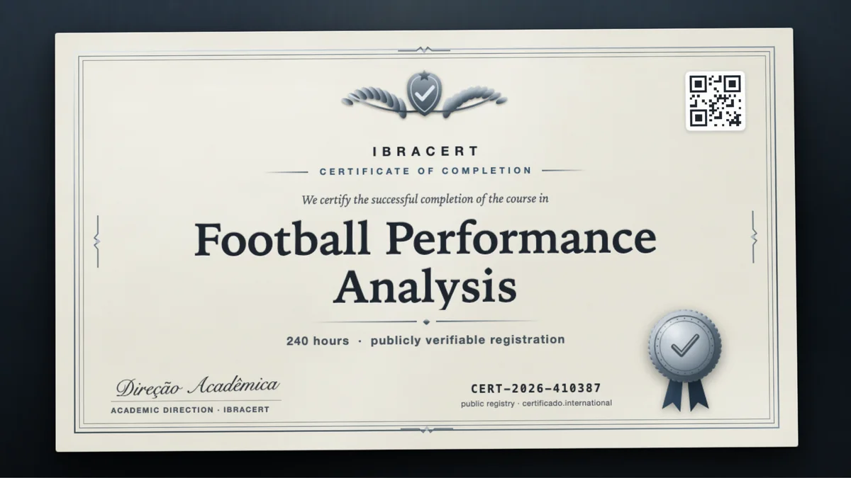 Cover of the Football Performance Analysis course