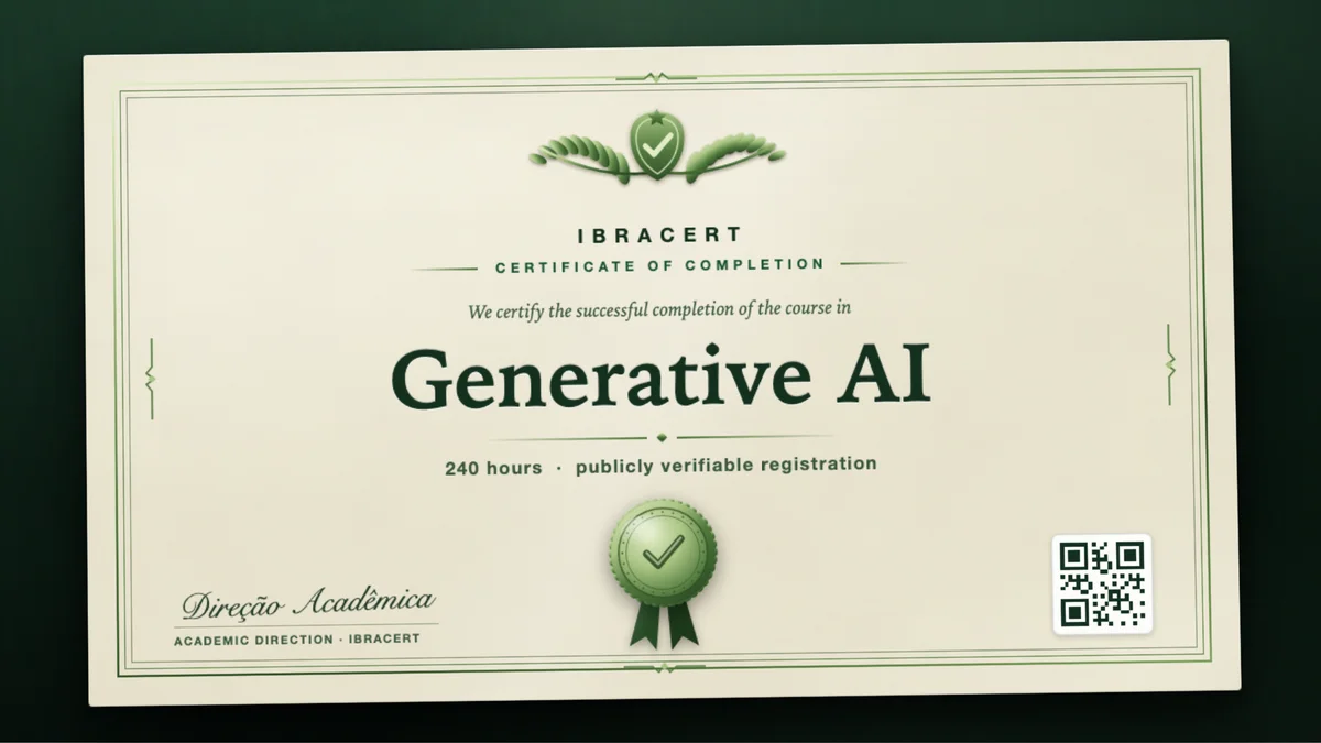 Cover of the Generative AI course