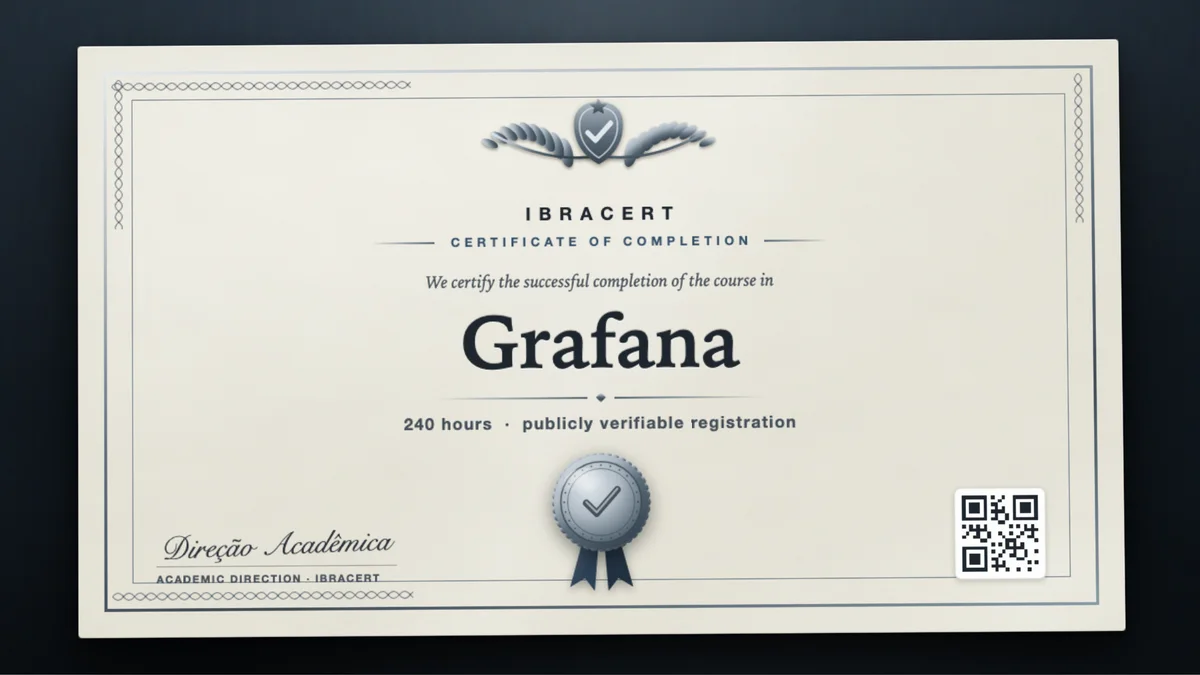 Cover of the Grafana course