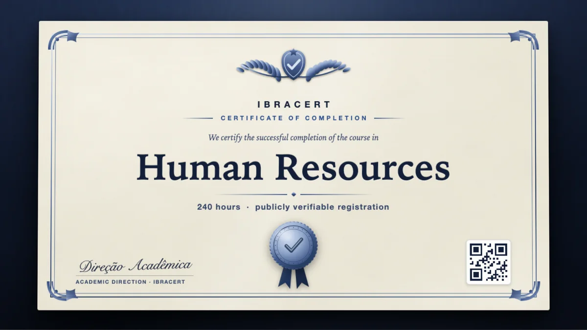 Cover of the Human Resources course