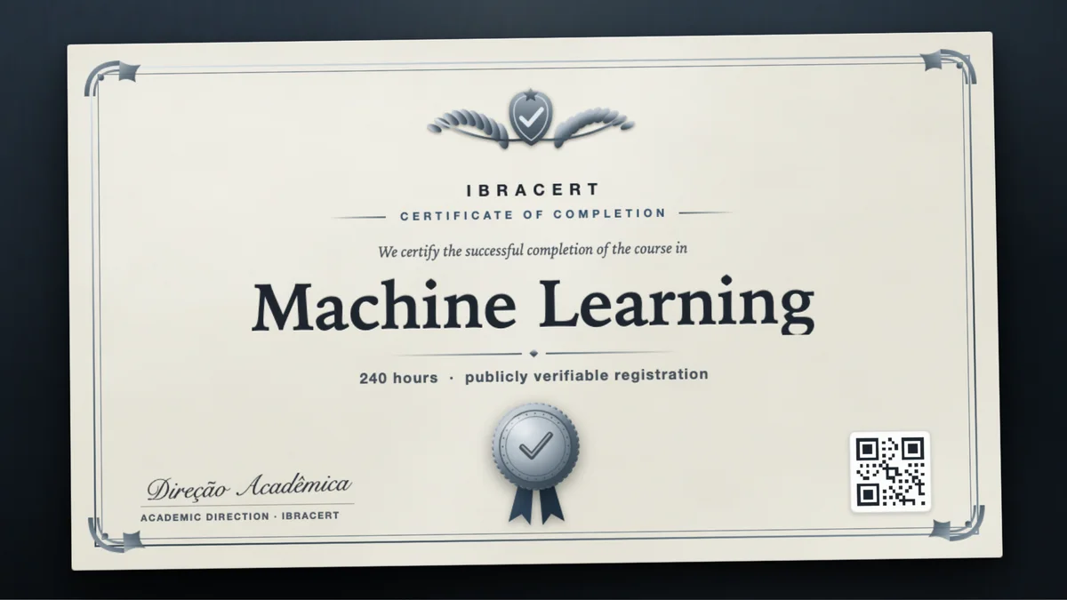 Cover of the Machine Learning course