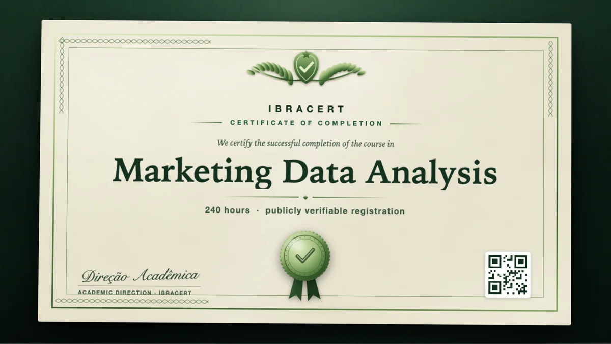 Cover of the Marketing Data Analysis course