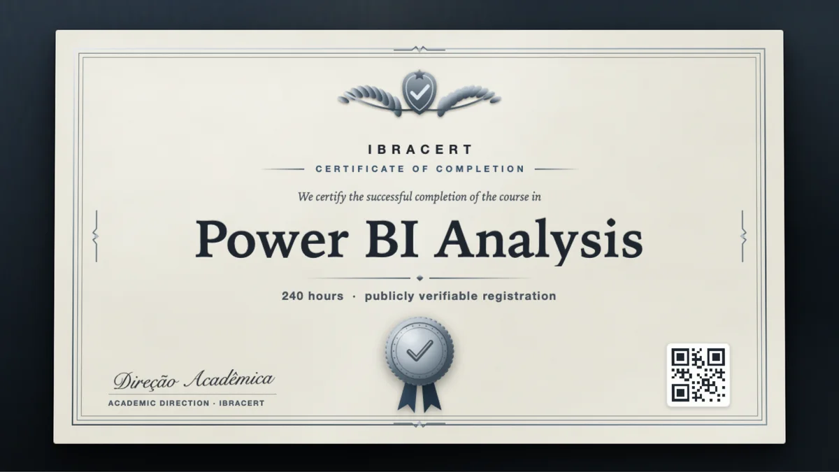 Cover of the Power BI Analysis course