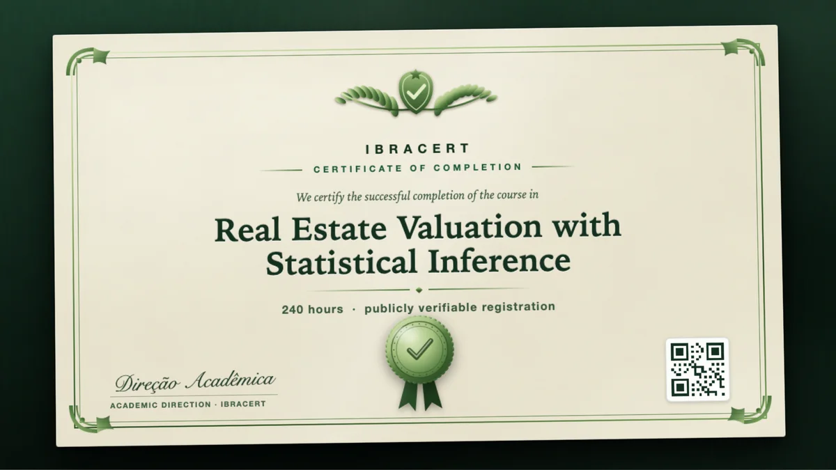 Cover of the Real Estate Valuation with Statistical Inference course
