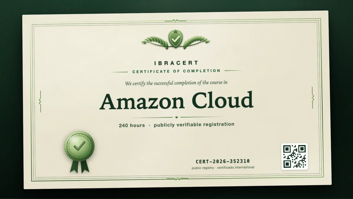 Cover of the Amazon Cloud course