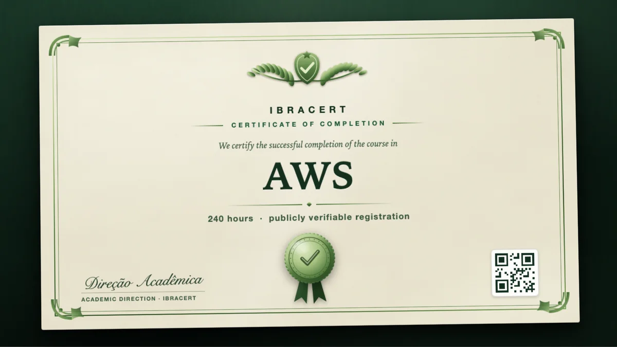 Cover of the AWS course