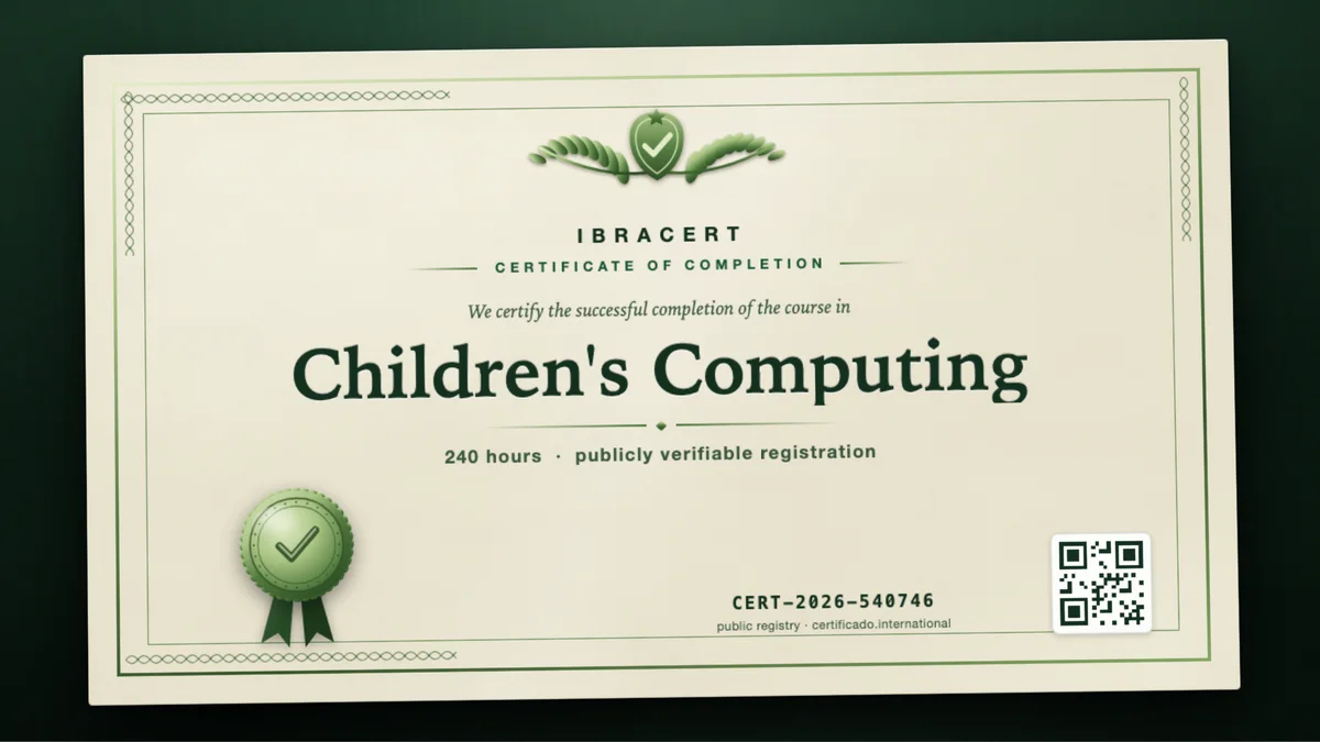 Cover of the Children's Computing course