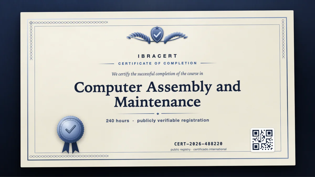 Cover of the Computer Assembly and Maintenance course