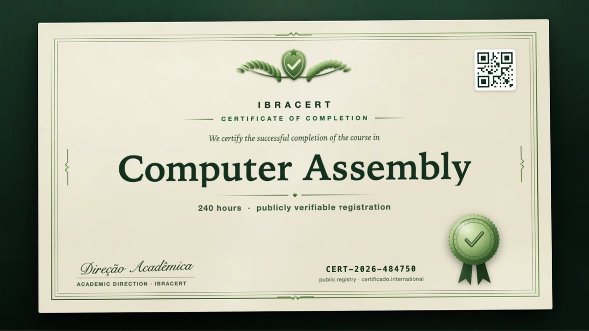 Cover of the Computer Assembly course