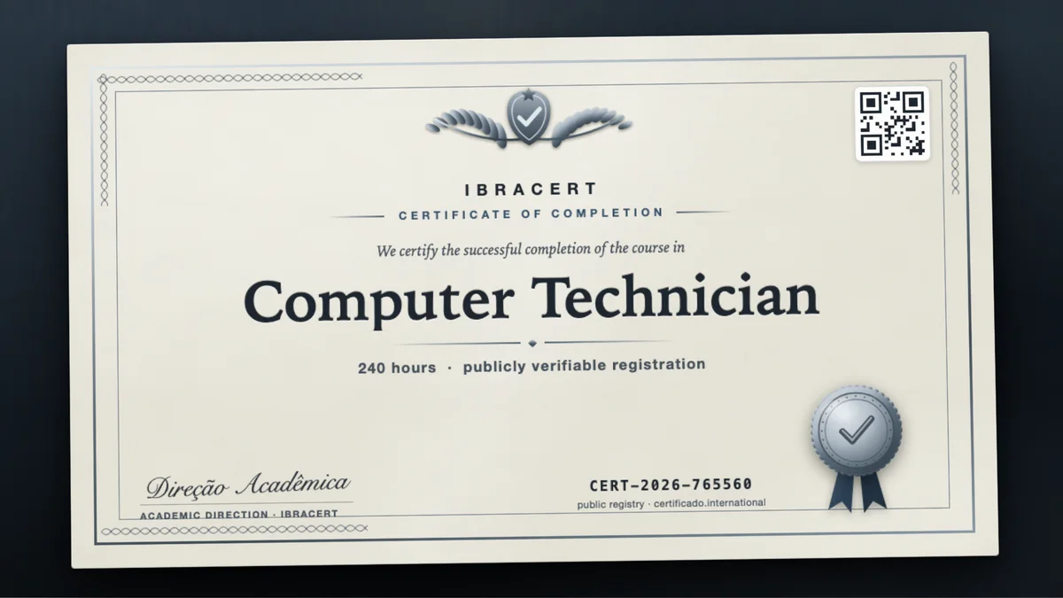Cover of the Computer Technician course