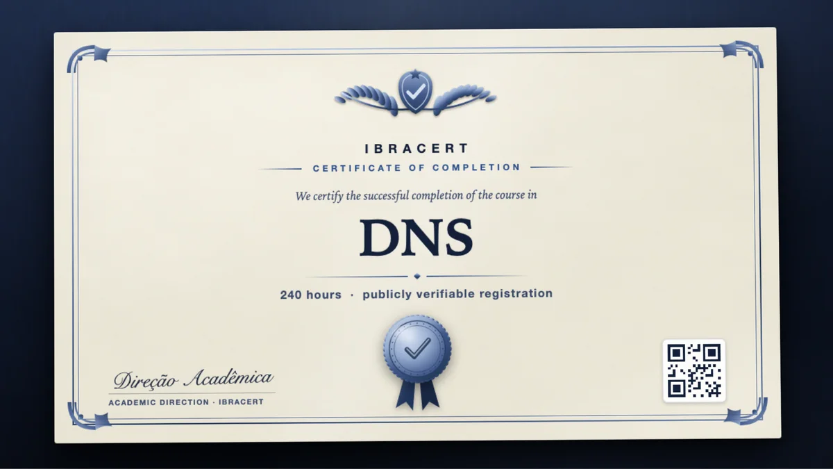 Cover of the DNS course