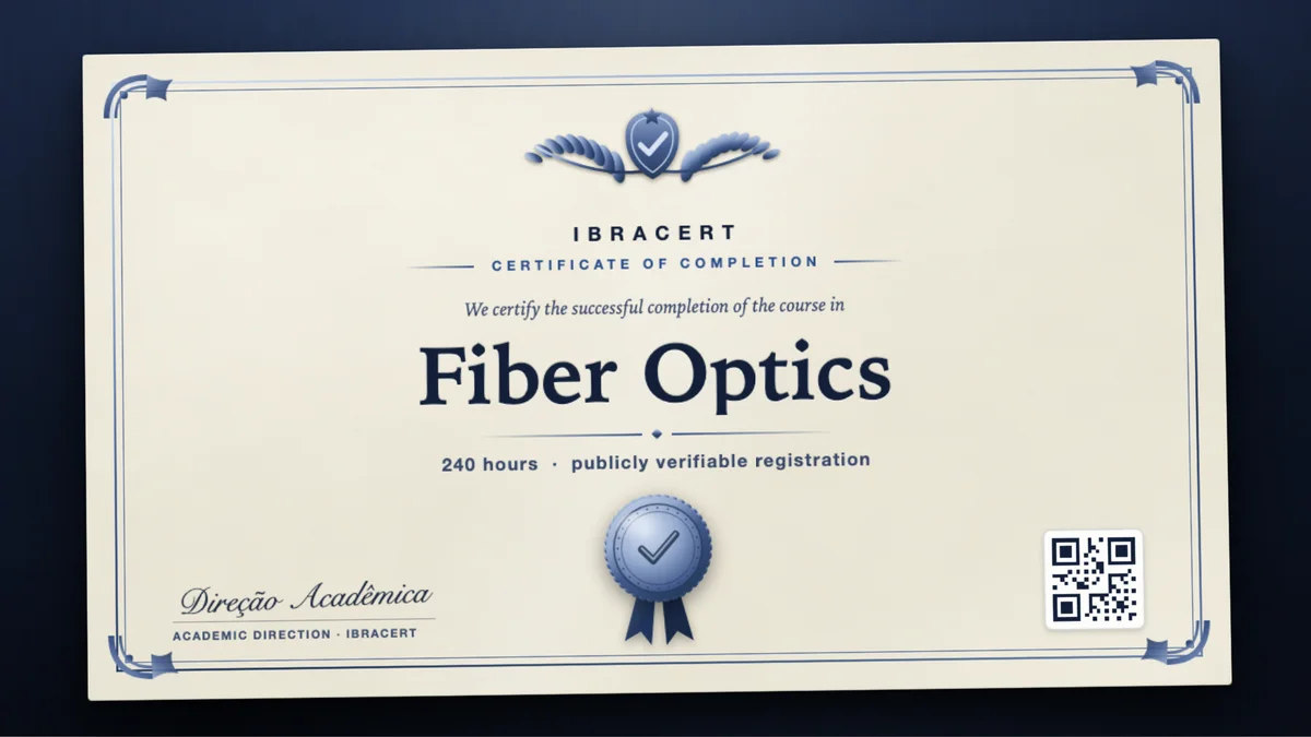 Cover of the Fiber Optics course