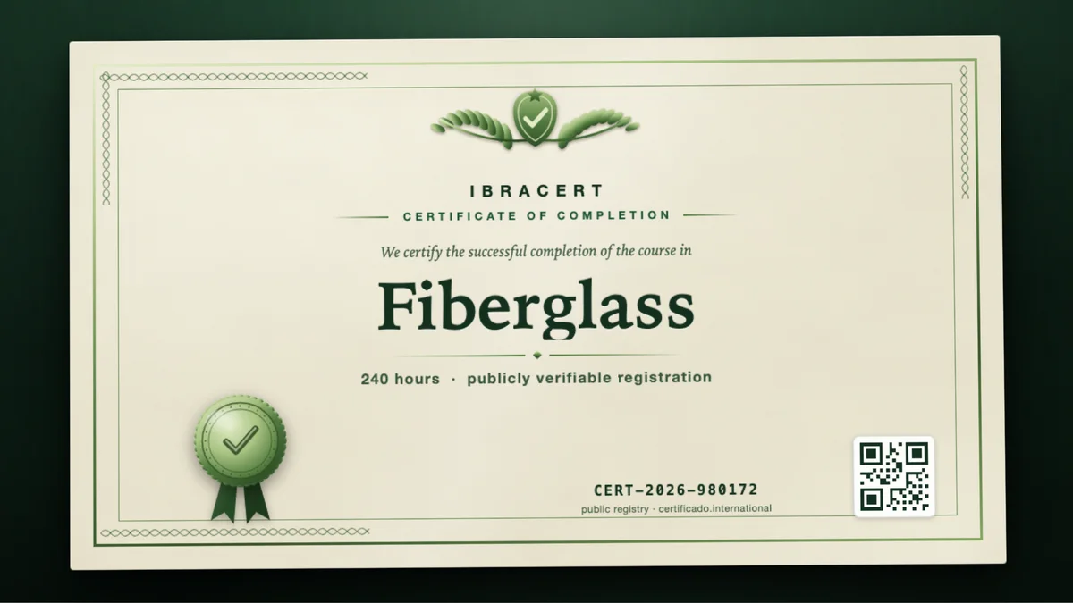 Cover of the Fiberglass course