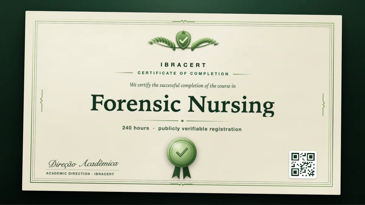 Cover of the Forensic Nursing course