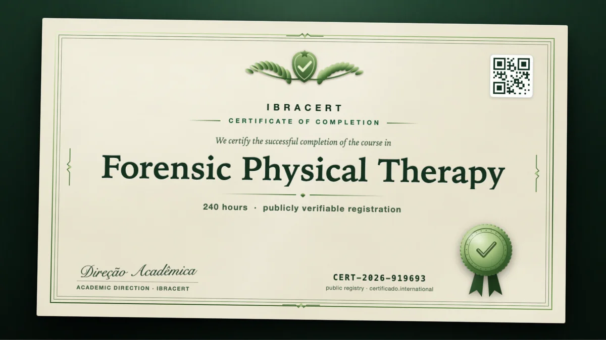 Cover of the Forensic Physical Therapy course