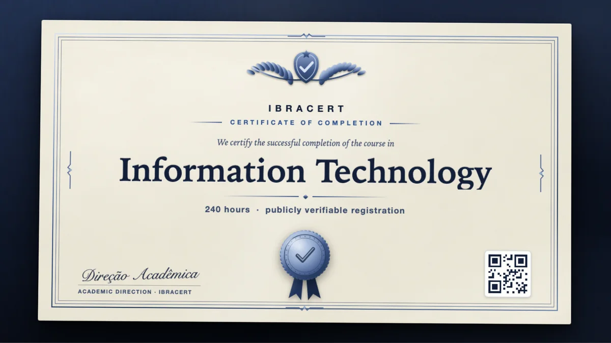 Cover of the Information Technology course