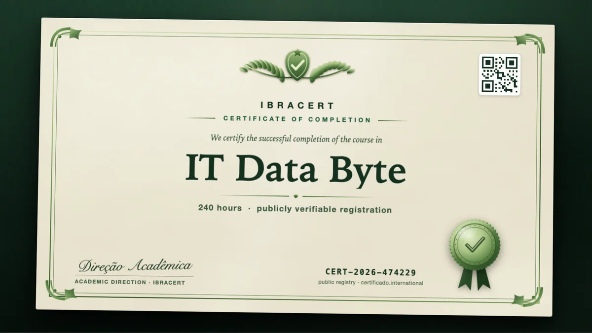 Cover of the IT Data Byte course