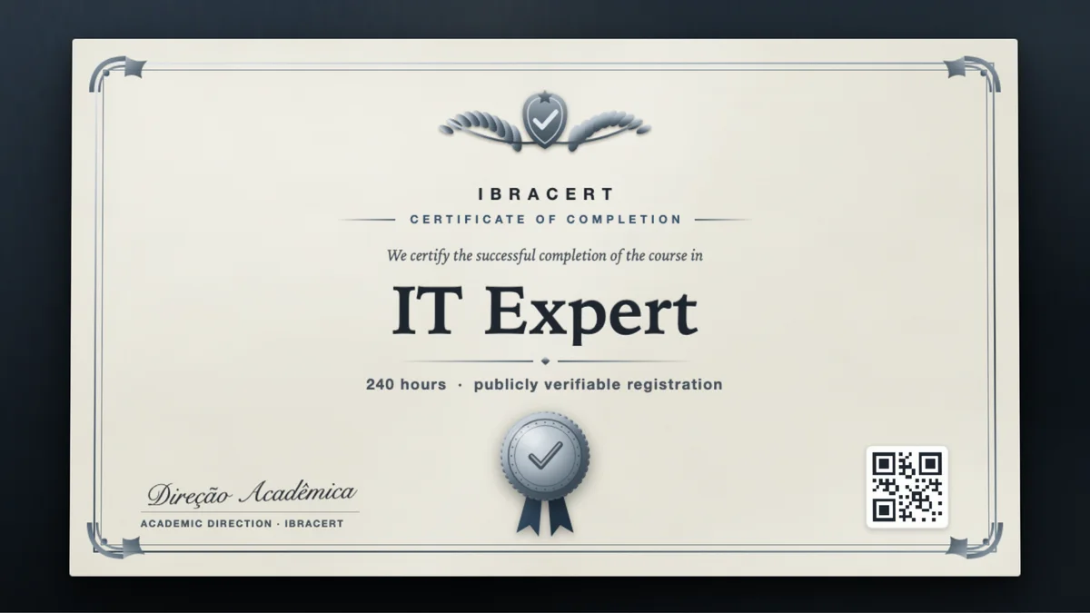Cover of the IT Expert course