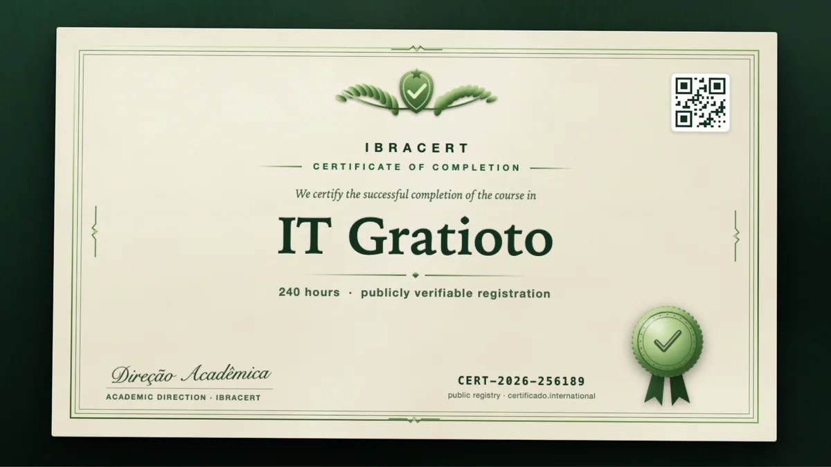 Cover of the IT Gratioto course